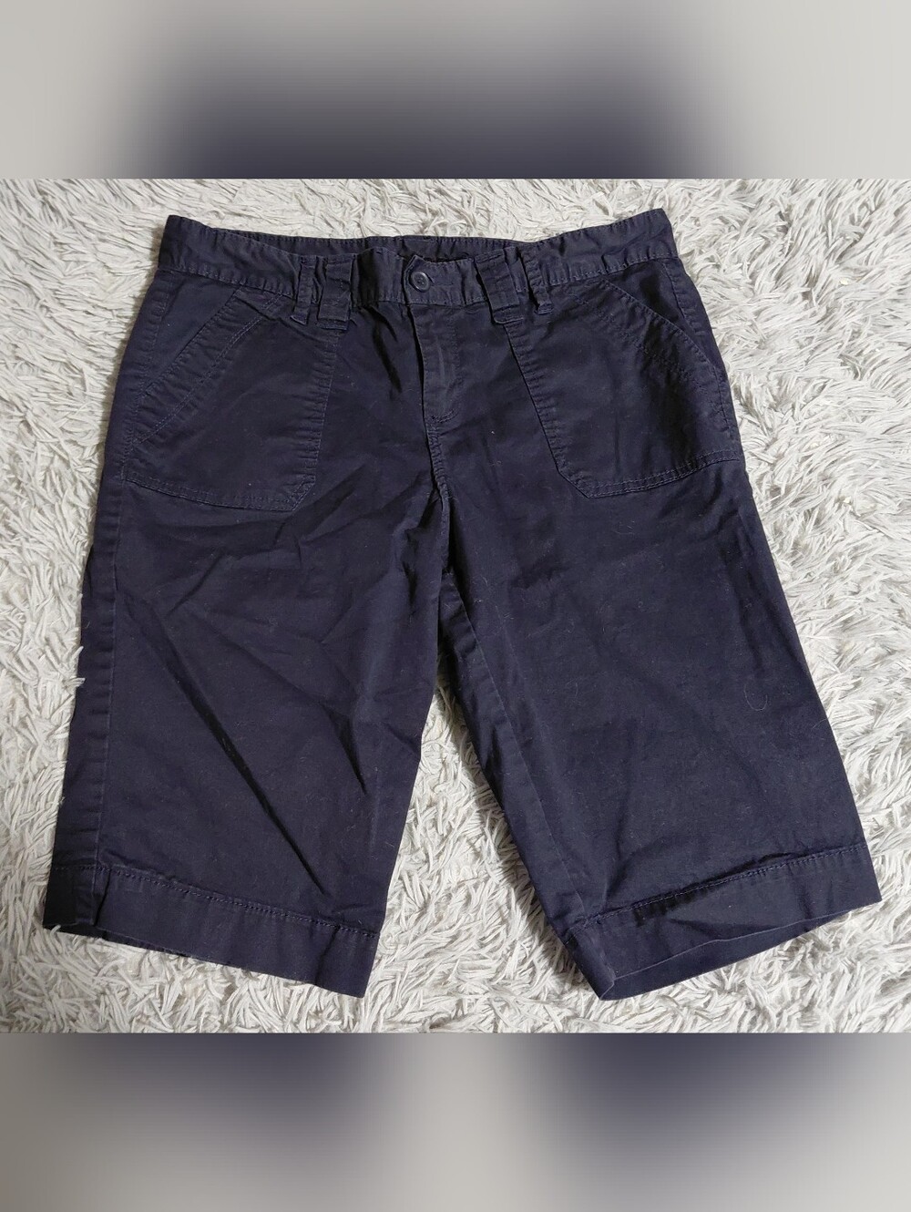 Calvin Klein Jeans Women's Dark Navy Shorts Size 10
